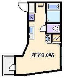 プロスペクティブ ワンルームの間取図画像