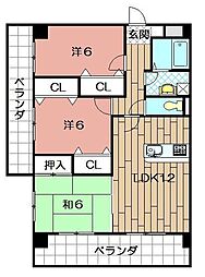 三島マンションI 5階