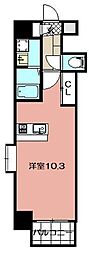 アベニュー黒崎レジデンス 1Kの間取図画像
