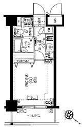 フェニックス池袋参番館 1Kの間取図画像