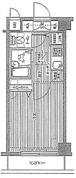 フェニックス新高円寺クアトロ 1Kの間取図画像
