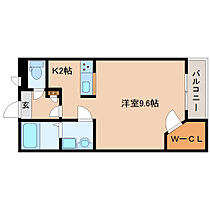 奈良県大和郡山市九条平野町（賃貸マンション1K・2階・31.33㎡） その2