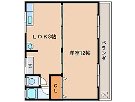 奈良県大和郡山市城北町（賃貸アパート1LDK・2階・38.88㎡） その2