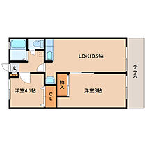 奈良県大和郡山市小泉町（賃貸アパート2LDK・1階・48.05㎡） その2