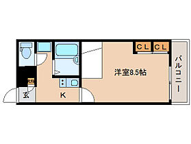 レオパレスＬａ　Ｖｉｓｔａ 107 ｜ 奈良県大和郡山市九条平野町2-40（賃貸マンション1K・1階・23.18㎡） その2