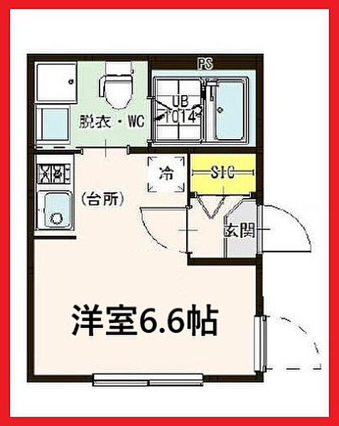 スターライトホーム 102｜東京都足立区千住緑町2丁目(賃貸アパート1R・1階・17.76㎡)の写真 その2