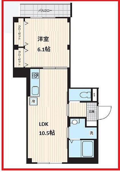 プラザ．Ｎ．Ｊ．Ｂ 201｜東京都墨田区八広2丁目(賃貸マンション1LDK・2階・39.06㎡)の写真 その2