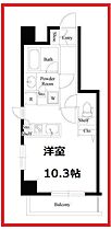 東京都台東区上野7丁目（賃貸マンション1R・10階・32.92㎡） その2