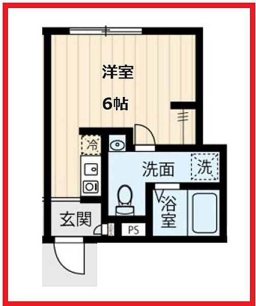 フィオーレ金町 402｜東京都葛飾区金町5丁目(賃貸マンション1R・4階・16.01㎡)の写真 その2