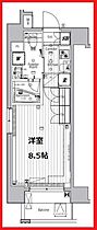 メイクスデザイン入谷アジールコート  ｜ 東京都台東区根岸3丁目（賃貸マンション1K・10階・26.40㎡） その2