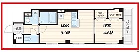 クラッソ  ｜ 東京都足立区梅田2丁目（賃貸マンション1LDK・4階・36.17㎡） その2