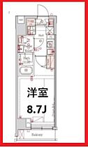 ハイズ田端  ｜ 東京都北区田端新町1丁目（賃貸マンション1K・5階・25.65㎡） その2