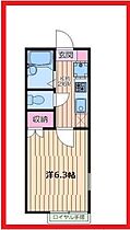 カーサーアオイA  ｜ 東京都足立区青井2丁目（賃貸アパート1K・1階・20.16㎡） その2