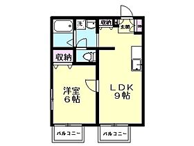 アオキハイツＢ 203号室 ｜ 埼玉県本庄市南1丁目（賃貸アパート1LDK・2階・34.78㎡） その2