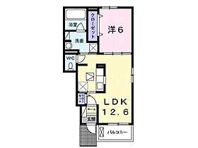 リューヌ 104号室 ｜ 埼玉県児玉郡上里町嘉美226-1（賃貸アパート1LDK・1階・45.09㎡） その2