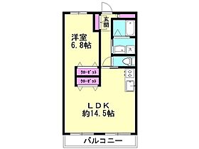 CASAりつりん 102号室 ｜ 埼玉県本庄市小島南3丁目1-29（賃貸マンション1LDK・1階・48.58㎡） その2