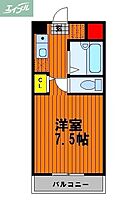 岡山県岡山市北区広瀬町（賃貸マンション1K・2階・24.30㎡） その2