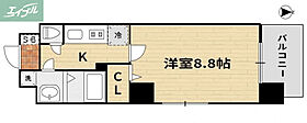 岡山県岡山市北区奉還町4丁目（賃貸マンション1K・3階・27.00㎡） その2