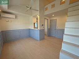 JR山陽本線 岡山駅 徒歩15分の賃貸アパート 2階ワンルームのリビング/ダイニング