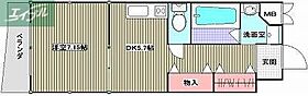 岡山県岡山市北区中島田町2丁目（賃貸マンション1DK・9階・35.00㎡） その2