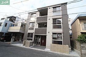 岡山県岡山市北区桑田町（賃貸アパート1LDK・3階・36.98㎡） その1