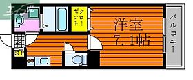 岡山県岡山市北区島田本町1丁目（賃貸アパート1K・1階・25.02㎡） その2