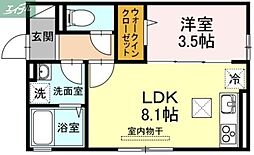 JR津山線 法界院駅 徒歩9分