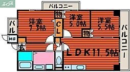 アイステージ幸町 3LDKの間取図画像