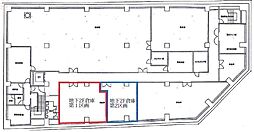 小倉駅前ひびきビルの間取図画像