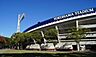 周辺：横浜公園と横浜スタジアム 徒歩8分 540m