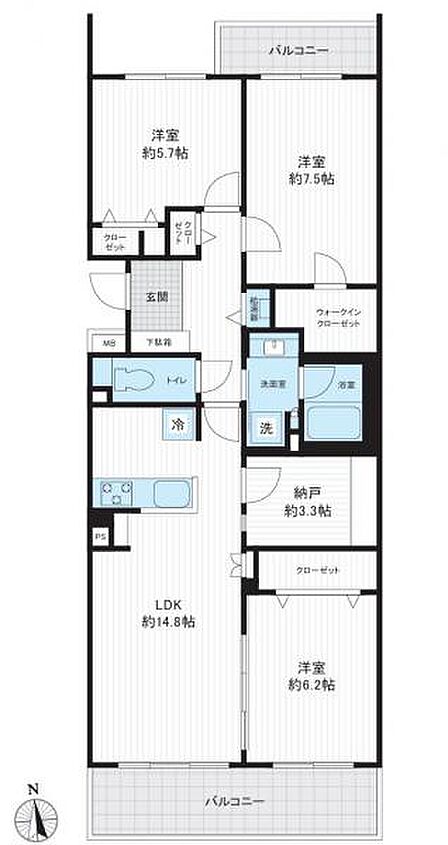 コスモフォーラム多摩 5号棟