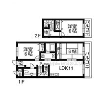 京都府京都市西京区樫原芋峠（賃貸マンション3LDK・4階・77.94㎡） その2