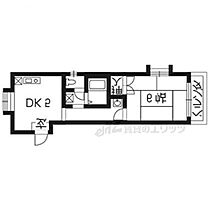 京都府京都市西京区大枝沓掛町（賃貸アパート1DK・2階・28.00㎡） その2