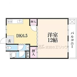 間取図画像 1DK