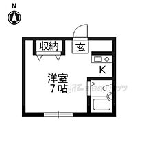 京都府京都市伏見区深草稲荷中之町（賃貸マンション1R・2階・16.50㎡） その2