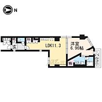 ＫＩＴＯＩＹＡＳＵ 2-C ｜ 京都府京都市伏見区墨染町（賃貸マンション1LDK・2階・41.15㎡） その2