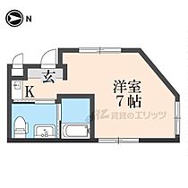 京都府京都市伏見区紙子屋町（賃貸マンション1K・2階・21.00㎡） その2