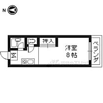 サンパレス山崎 403 ｜ 京都府乙訓郡大山崎町字大山崎小字鏡田（賃貸マンション1K・4階・22.80㎡） その2