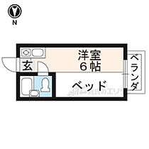 京都府京都市伏見区深草綿森町（賃貸マンション1R・2階・15.00㎡） その1