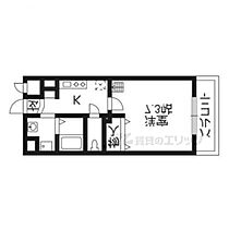 京都府京都市右京区梅津開キ町（賃貸マンション1K・2階・25.44㎡） その2