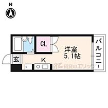 シェラールII 803 ｜ 京都府宇治市小倉町西浦（賃貸マンション1K・2階・16.80㎡） その2