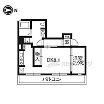 京都府京都市西京区上桂西居町（賃貸マンション1LDK・4階・28.43㎡） その2