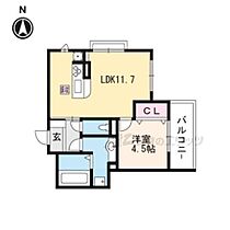 グレイス花 101 ｜ 京都府京都市伏見区淀池上町（賃貸アパート1LDK・1階・40.71㎡） その2