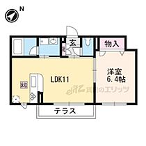 京都府京都市南区吉祥院御池町（賃貸マンション1LDK・1階・40.09㎡） その2