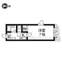 エトワール深草 108 ｜ 京都府京都市伏見区深草西浦町3丁目（賃貸マンション1K・1階・25.00㎡） その2