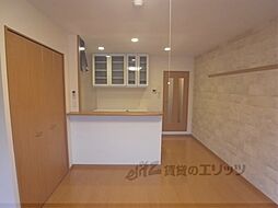 阪急京都本線 桂駅 徒歩25分の賃貸マンション 4階ワンルームのリビング/ダイニング