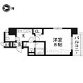 ベラジオ京都烏丸十条2階7.2万円