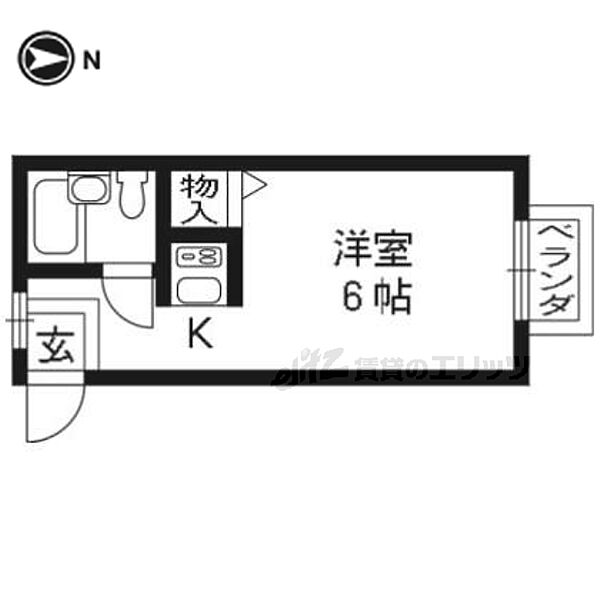 京都府京都市伏見区桃山水野左近東町(賃貸マンション1R・1階・18.00㎡)の写真 その2