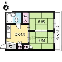 城陽駅 4.8万円