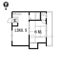 プレアール淀新町 102 ｜ 京都府京都市伏見区淀新町（賃貸マンション1DK・1階・27.00㎡） その2